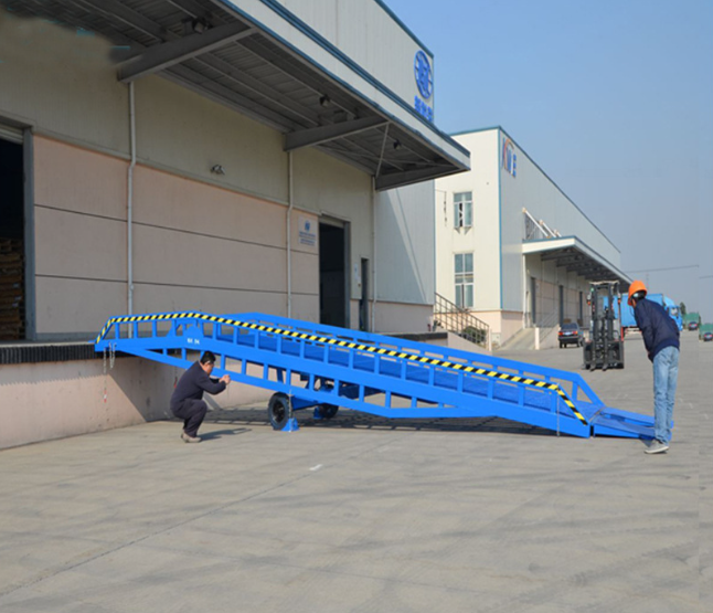 宜宾移动式登车桥应用